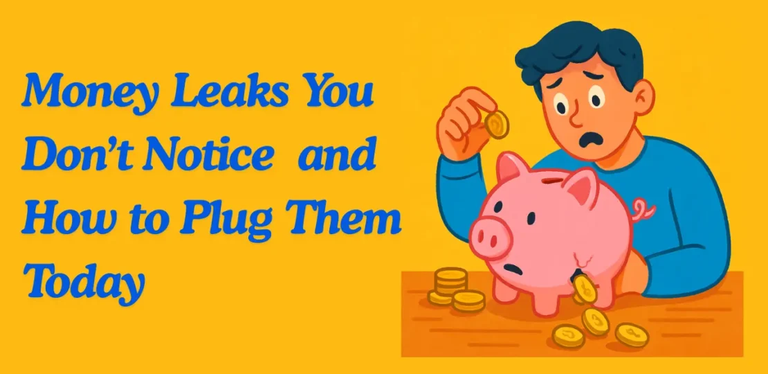 Money Leaks You Don’t Notice — and How to Plug Them Today