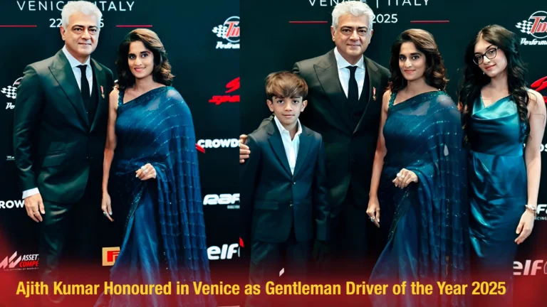 Ajith Kumar Honoured in Venice as Gentleman Driver of the Year 2025