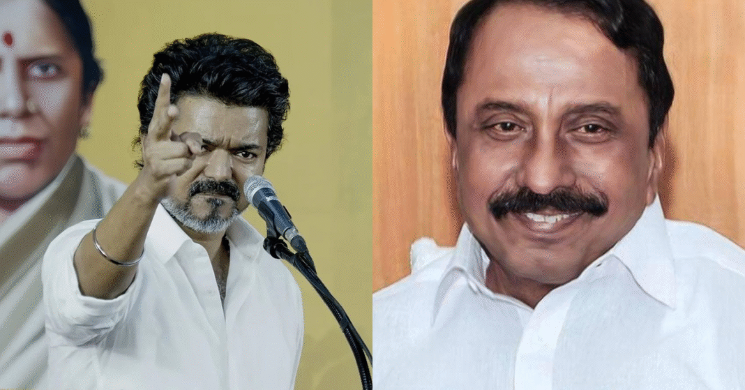 K.A. Sengottaiyan Joins Vijay's TVK Party Impact