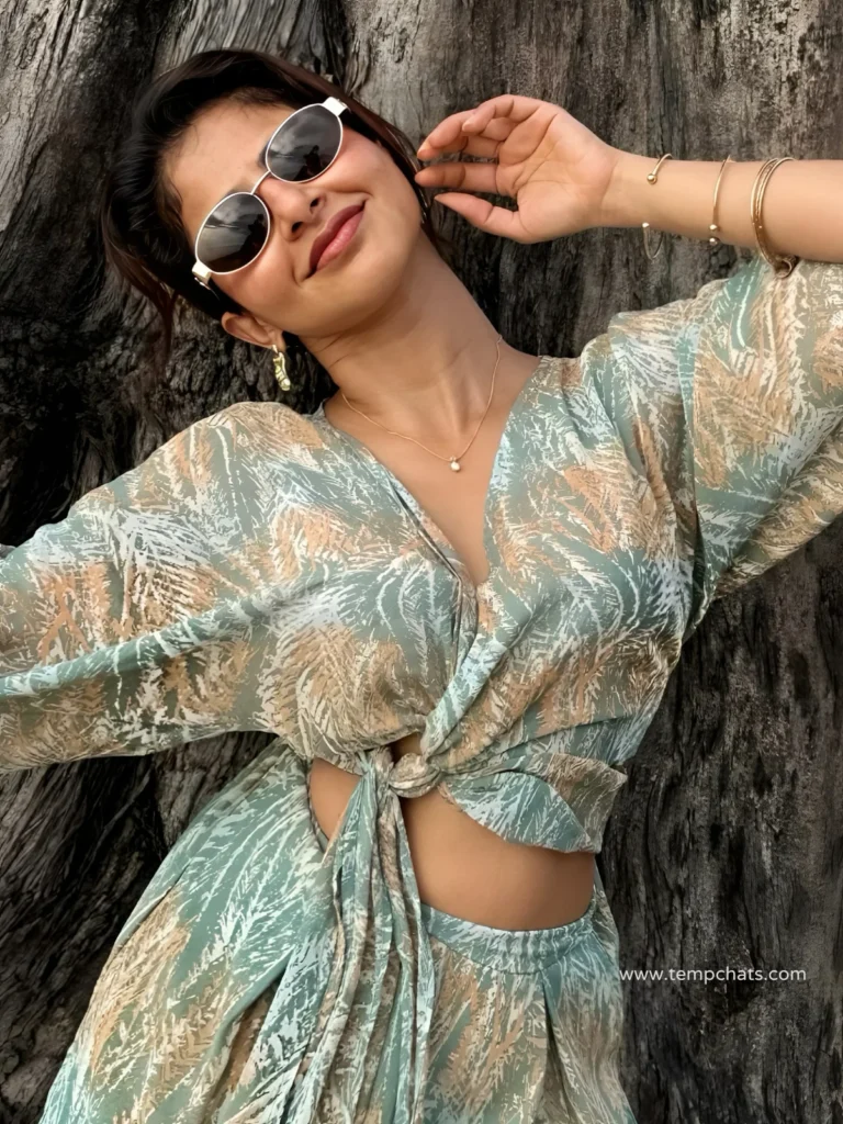 Ishwarya Menon In Stunning Black Evening Gown Dress