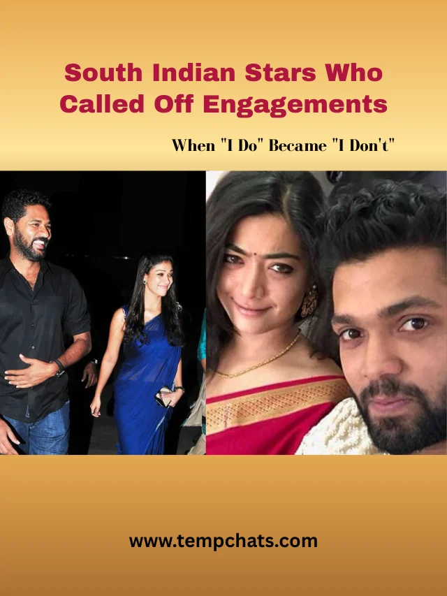 South Indian Stars Who Called Off Relationships