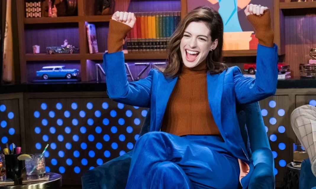 Anne Hathaway First Day Off