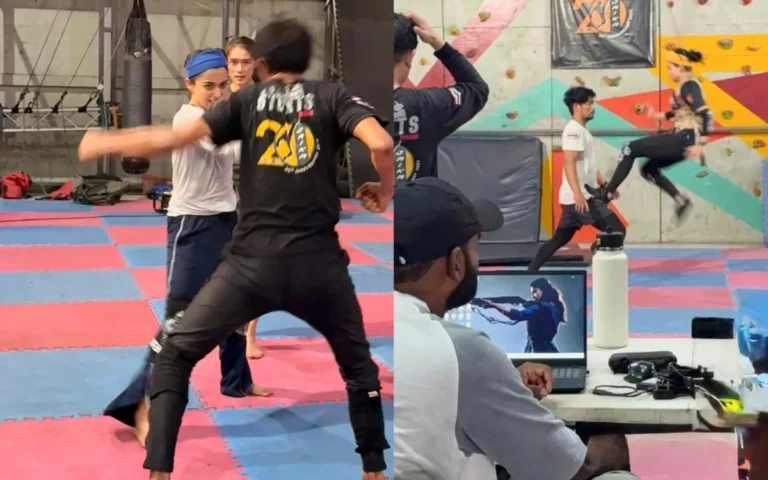 Rashmika Mandanna Mysaa action training