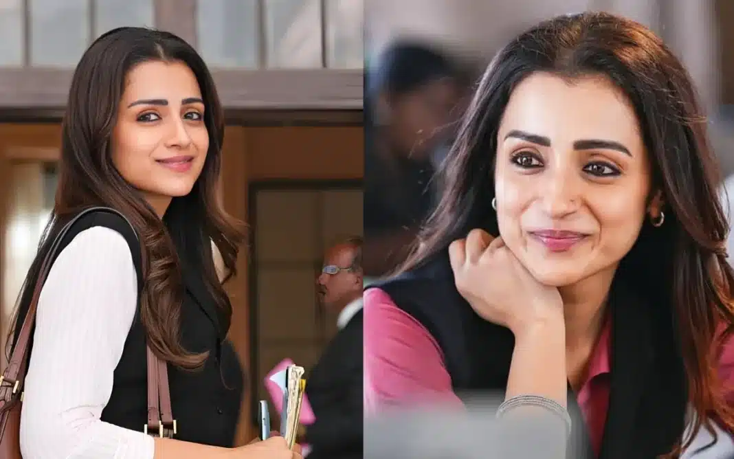 Trisha Karuppu Lawyer Look Trisha Karuppu Lawyer Look
